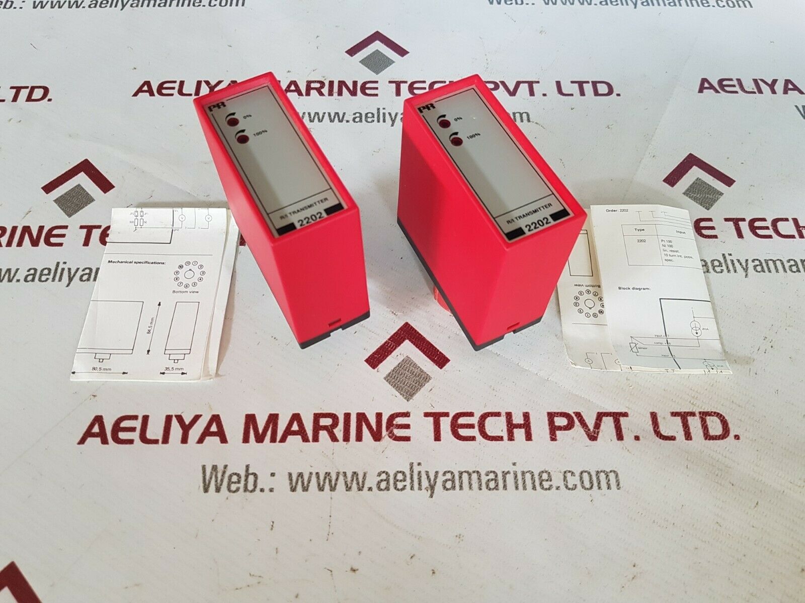 Pr electronics 2202 r/i transmitter