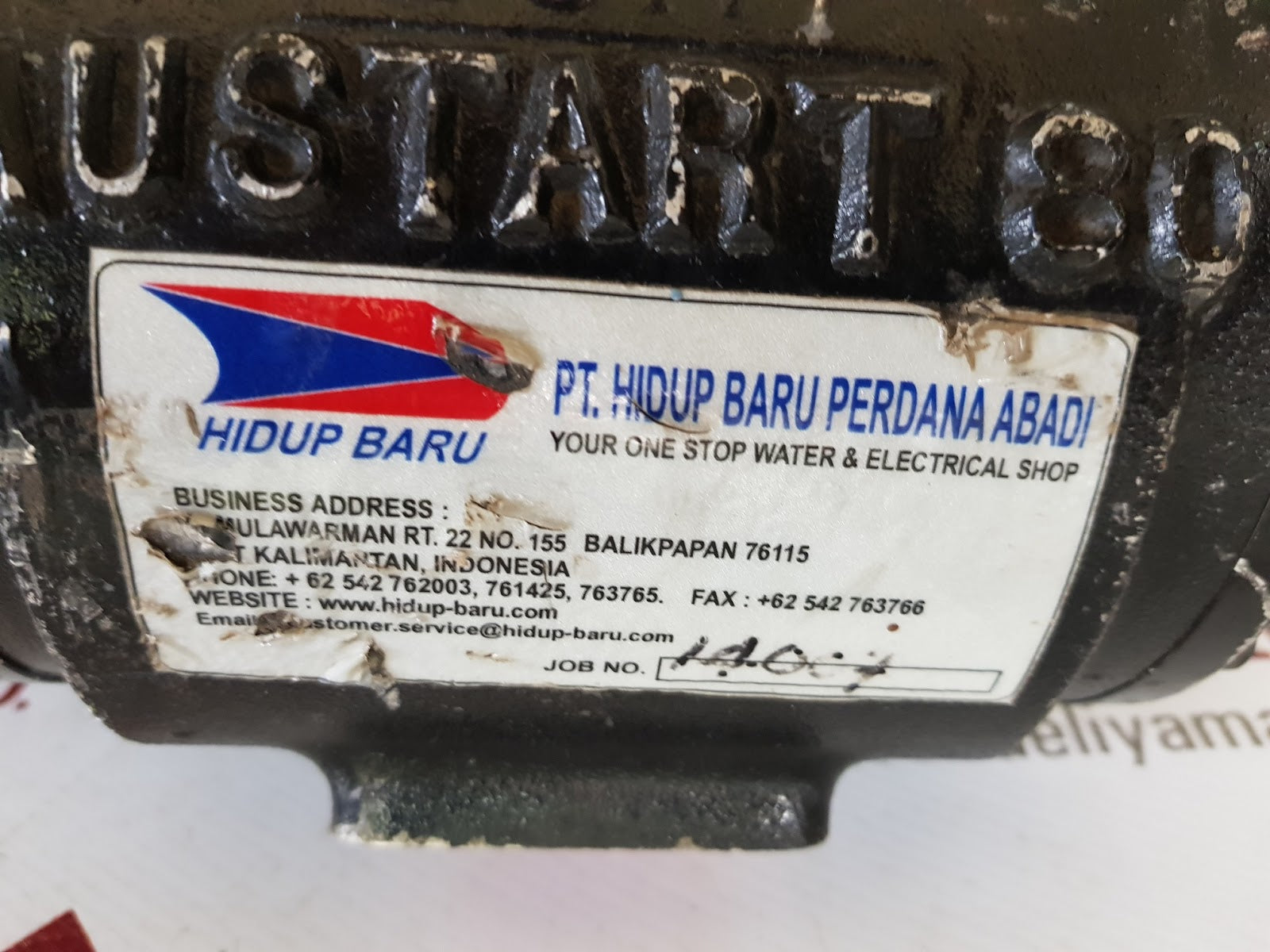 H.Equipment Austart 80 Air Starter Motor M2-13-01077