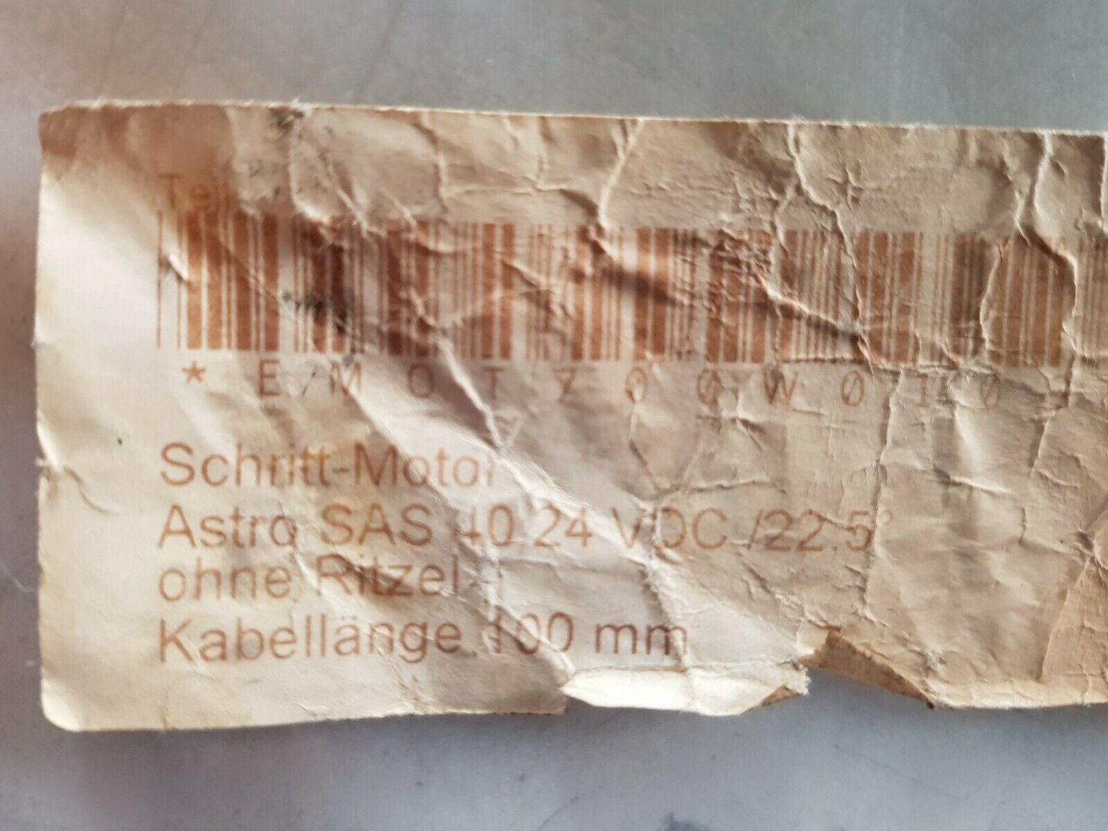 Regeltechnik kornwestheim sas-40 emot700w0103