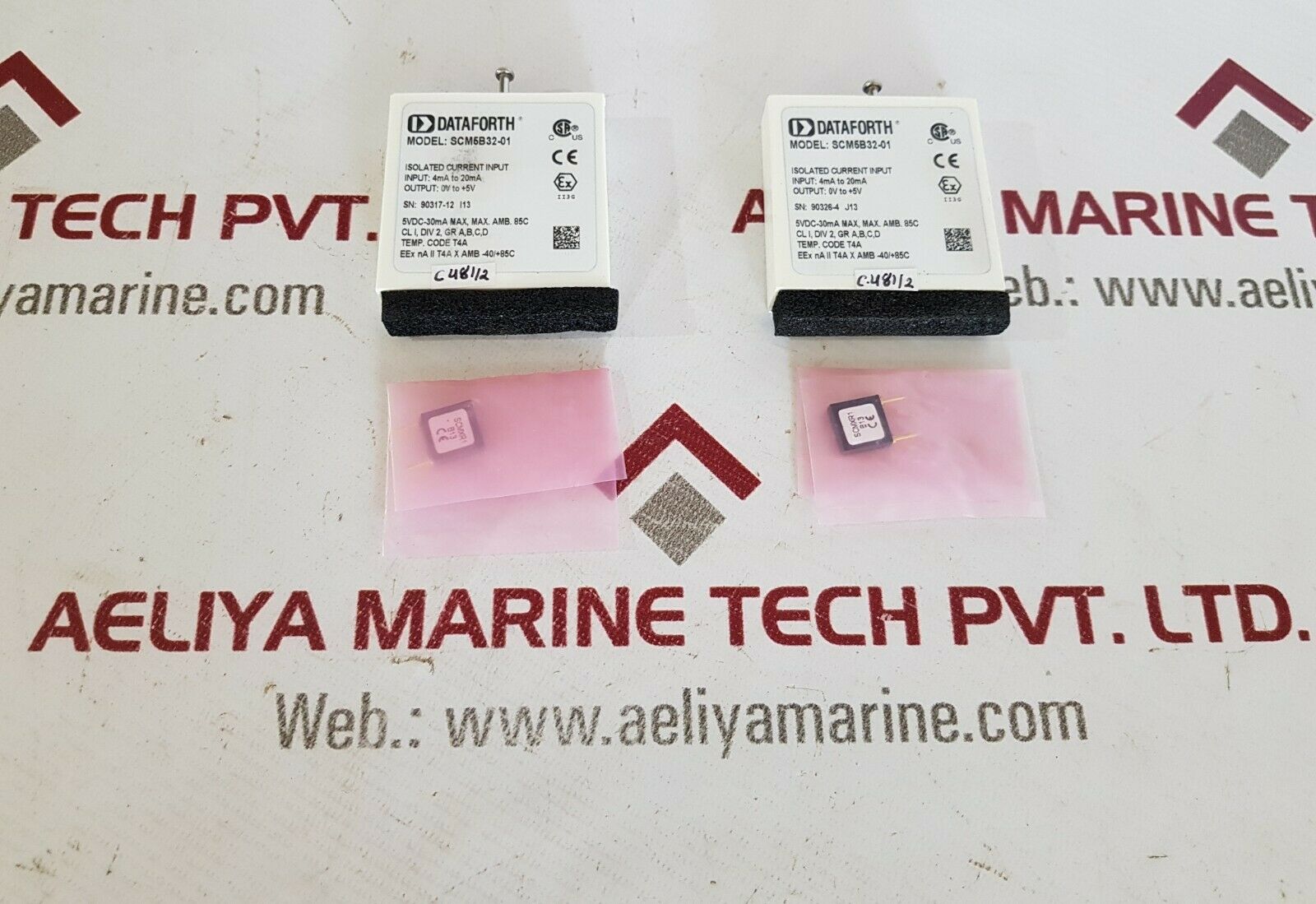 Dataforth scm5b32-01 isolated current input