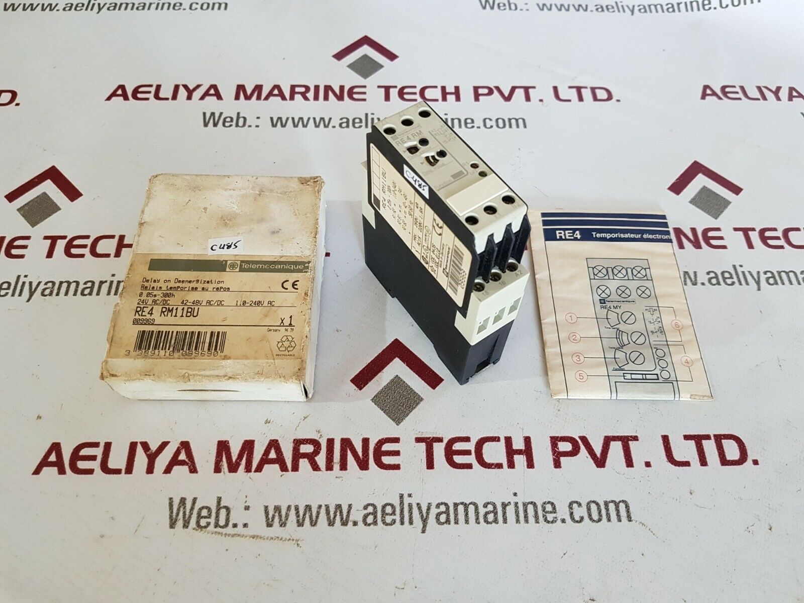 Telemecanique re4 rm11bu time delay relay