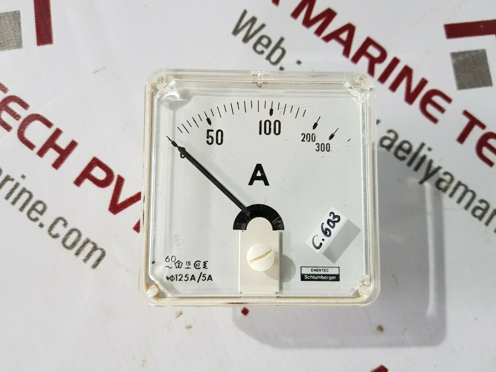 schlumberger Enertec ampere mater 50-450 amp