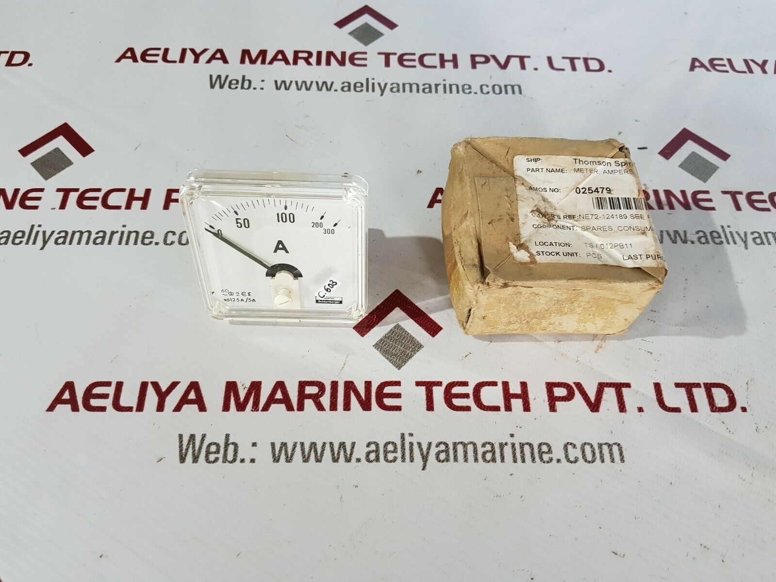 schlumberger Enertec ampere mater 50-450 amp