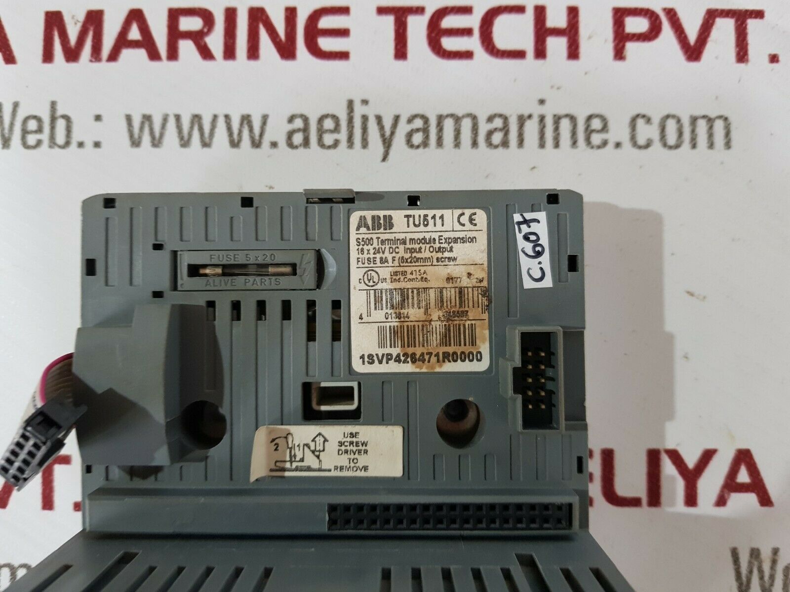 Abb tu511 s500 terminal module expansion