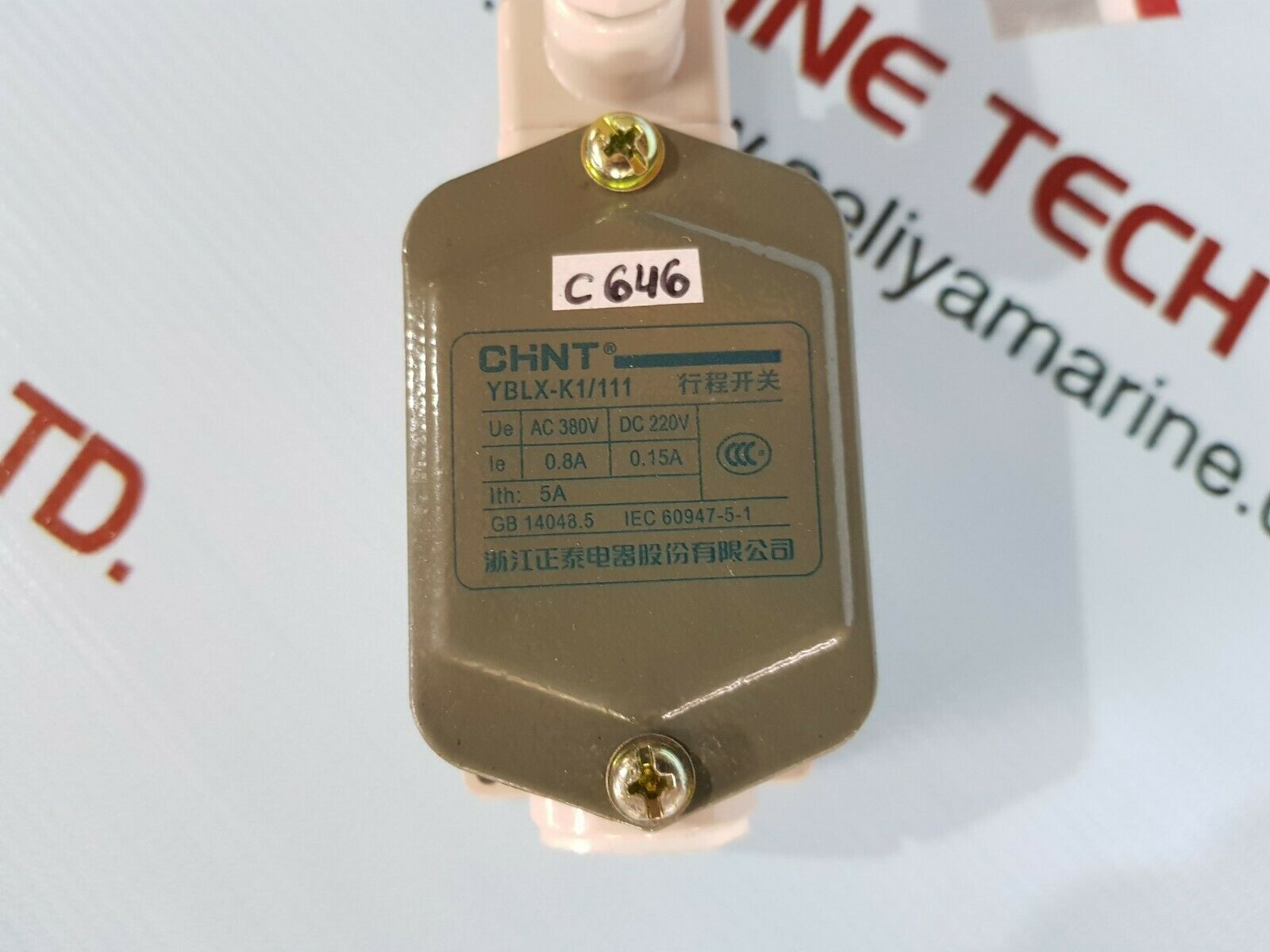 Chnt yblx-k1/111 limit stop switch