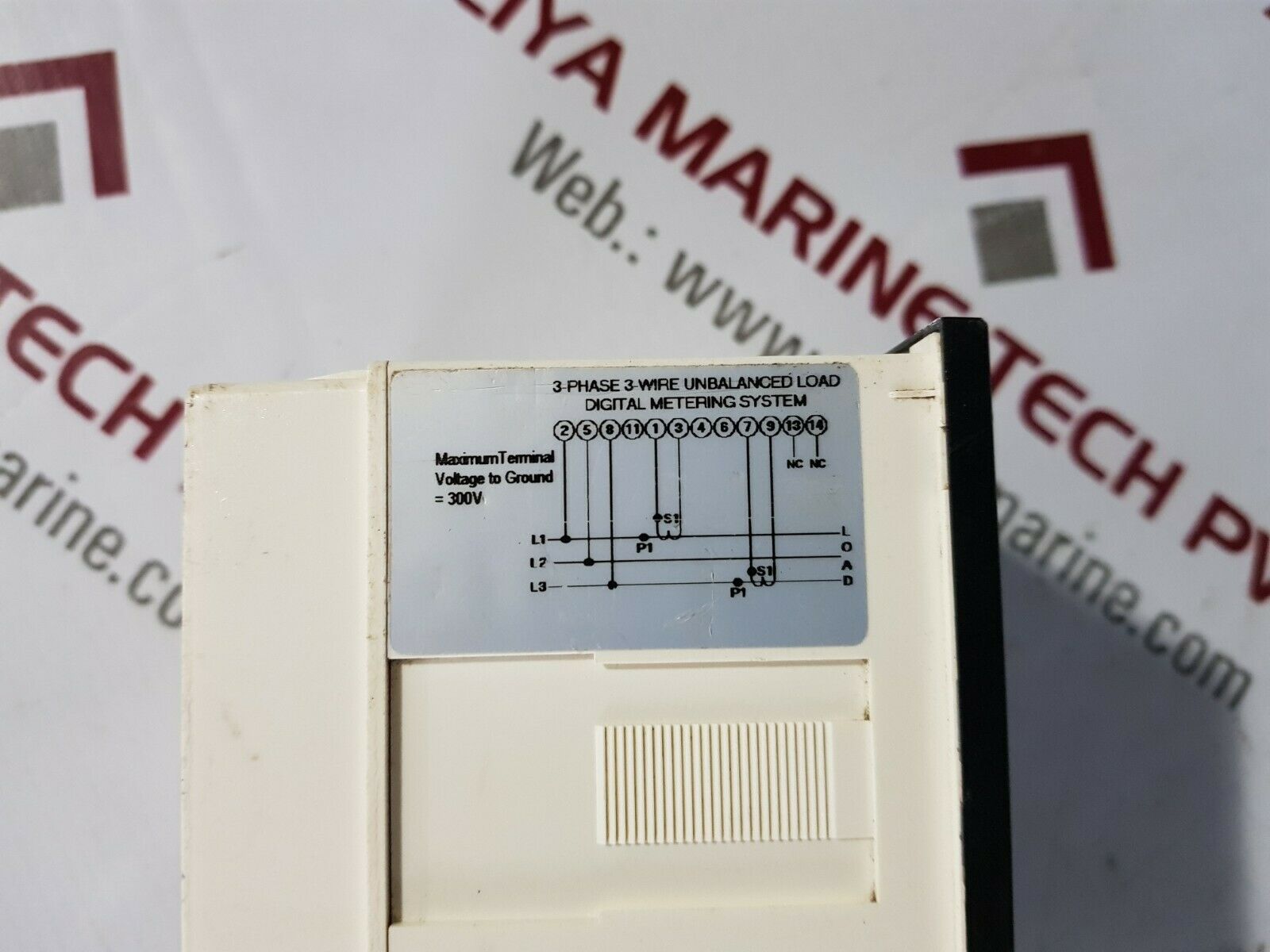 Rishabh rish em 3490 din panel mounted kilowatt hour meter