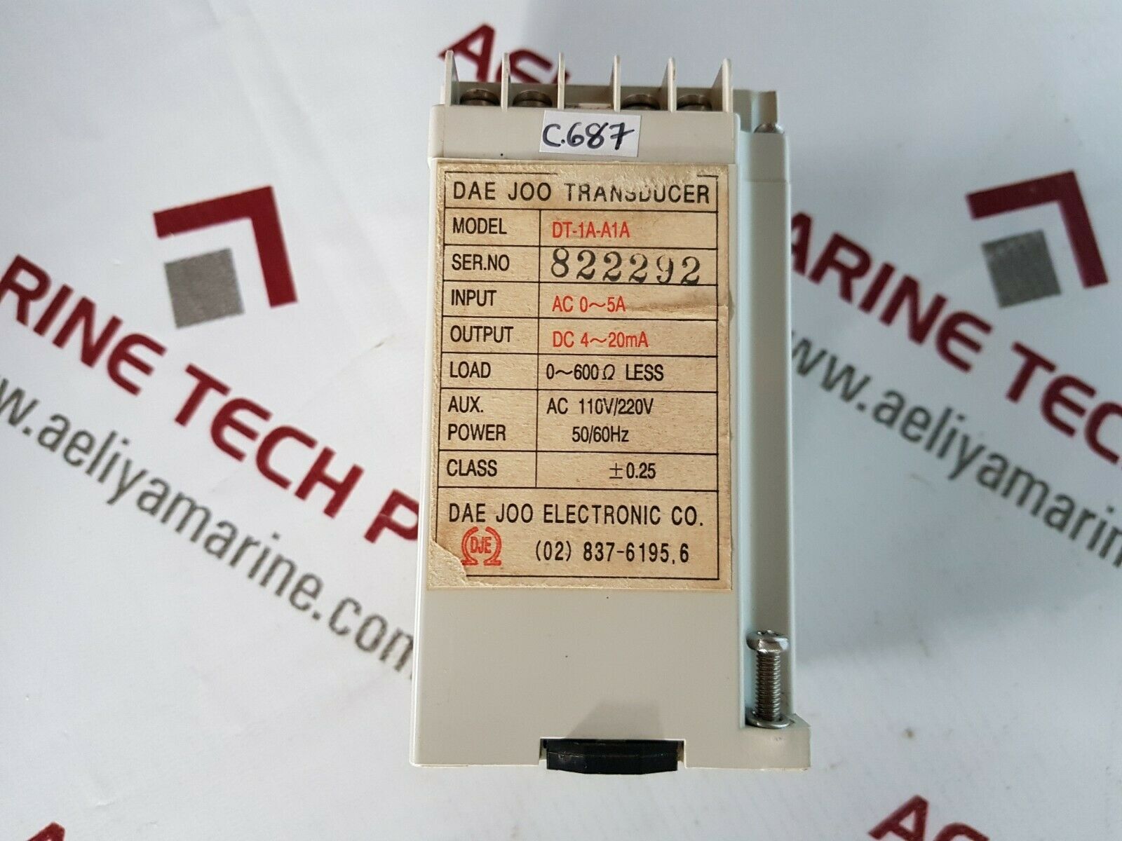 Dae joo dt-1a-a1a transducer