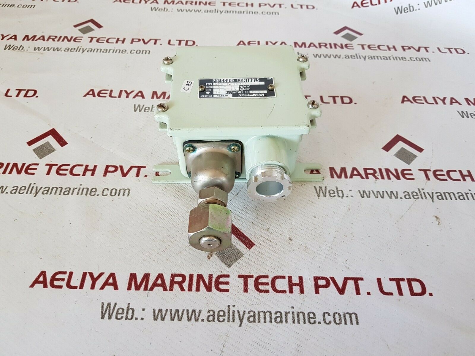 Saginomiya sps-h1 35wuq pressure controls
