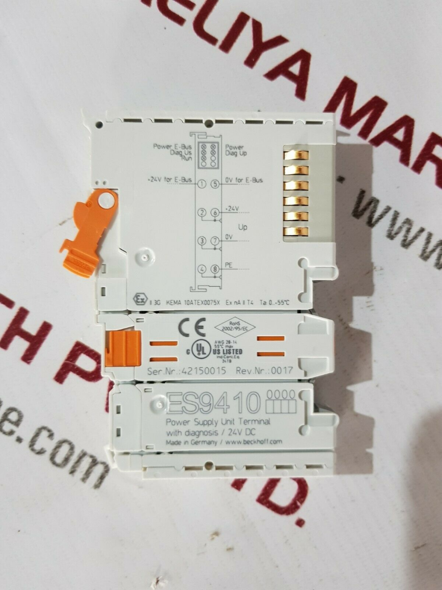 Beckhoff es9410 power supply terminal