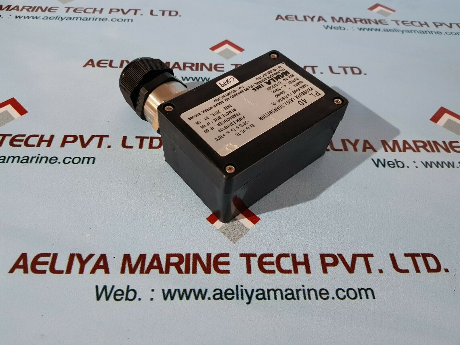 Hanla ims pl 40 pressure level transmitter range 0~10mh2o