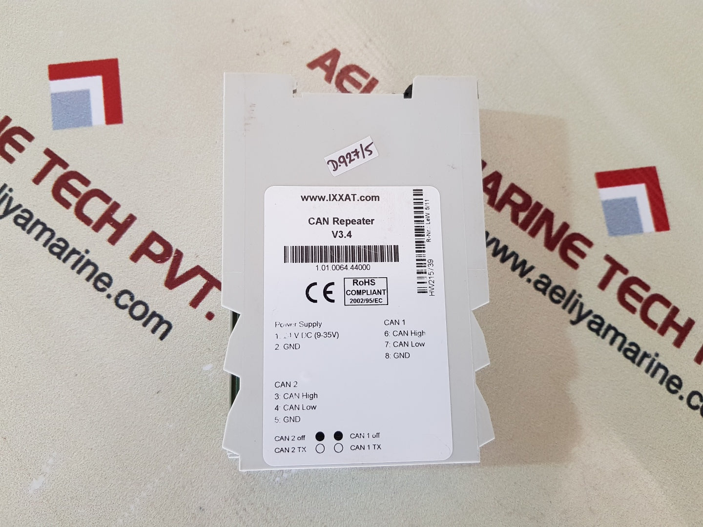 Ixxat 1.01.0064.44000 can repeater v3.4