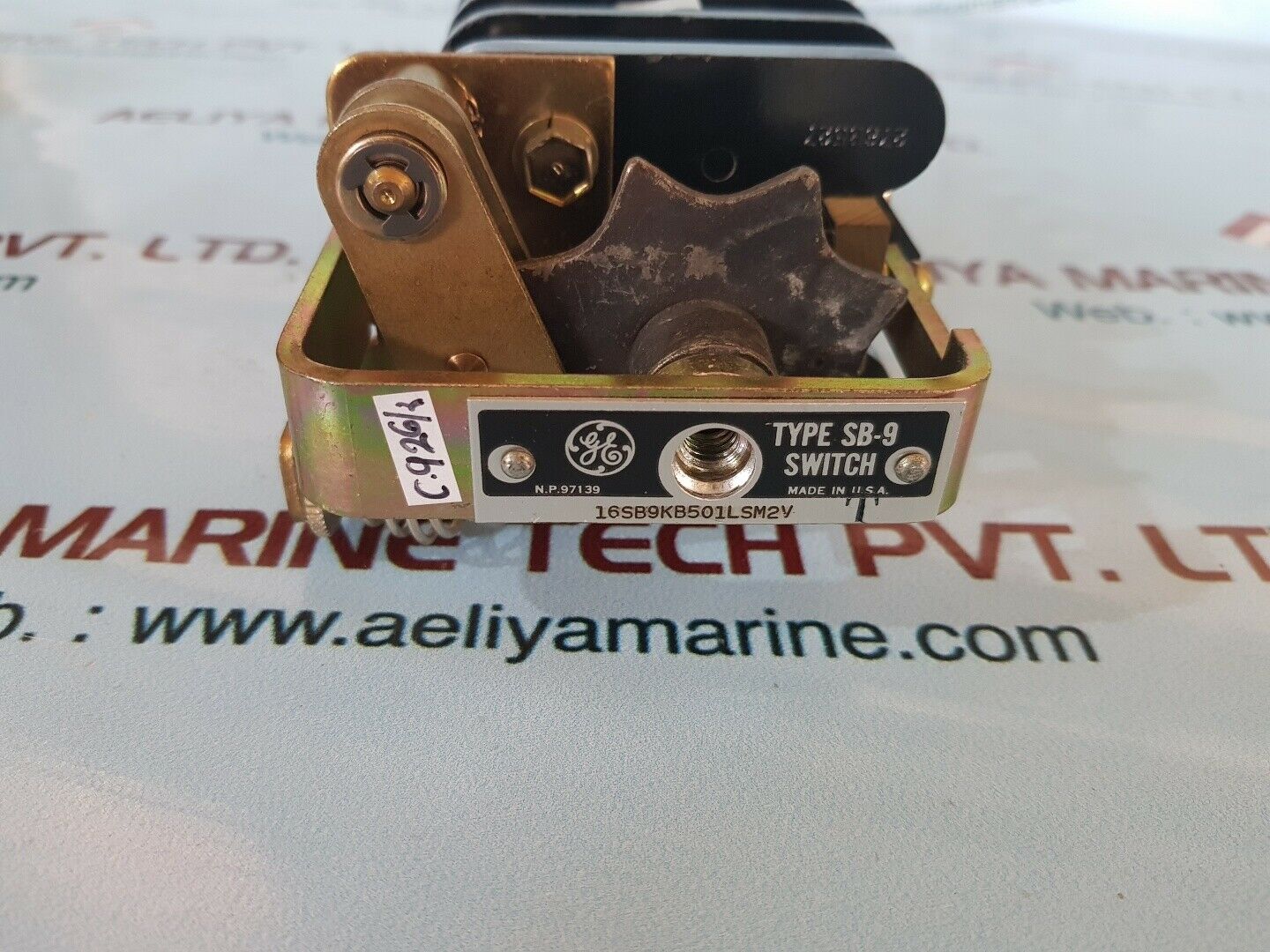 General electric sb-9 16sb9kb501lsm2v switch