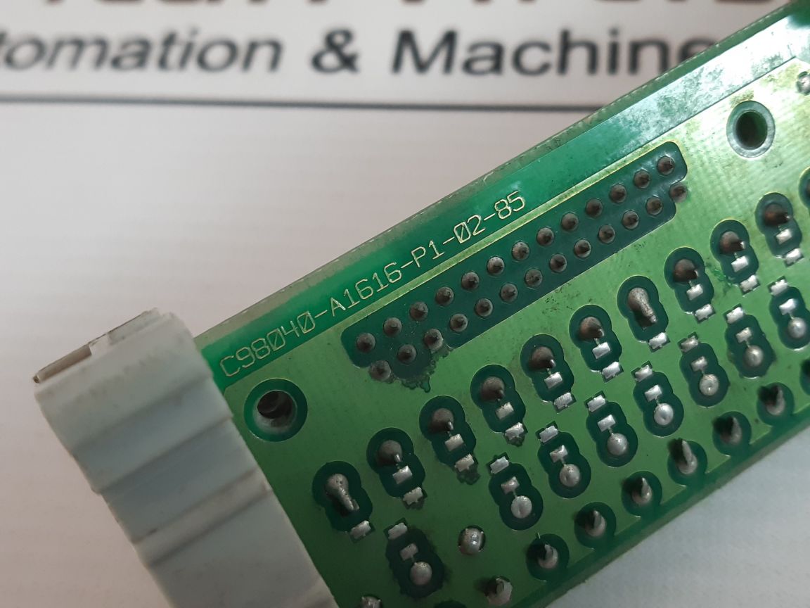 Siemens C98040-a1616-p1-02-85 Pc Terminal Board