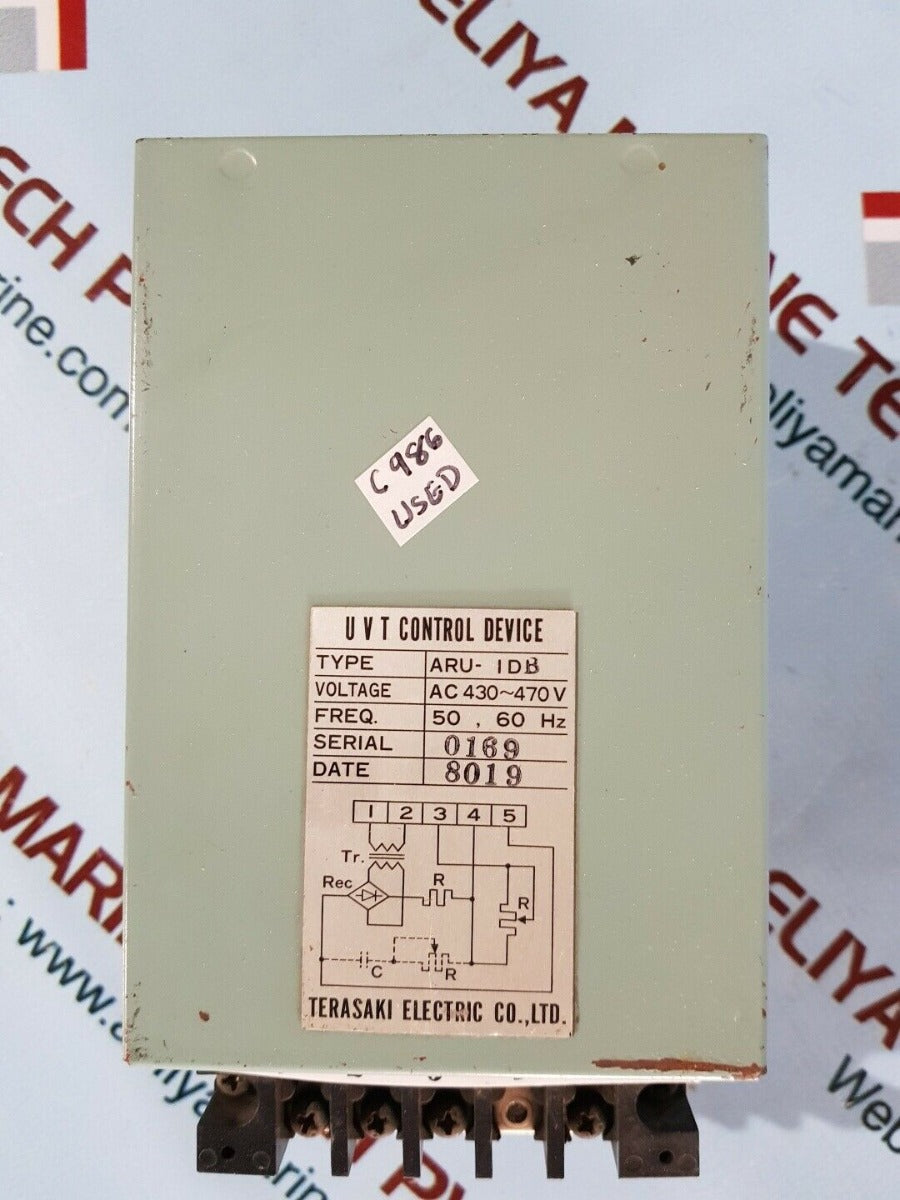 Terasaki aru-Idb uvt control device 430~470v 50,60hz