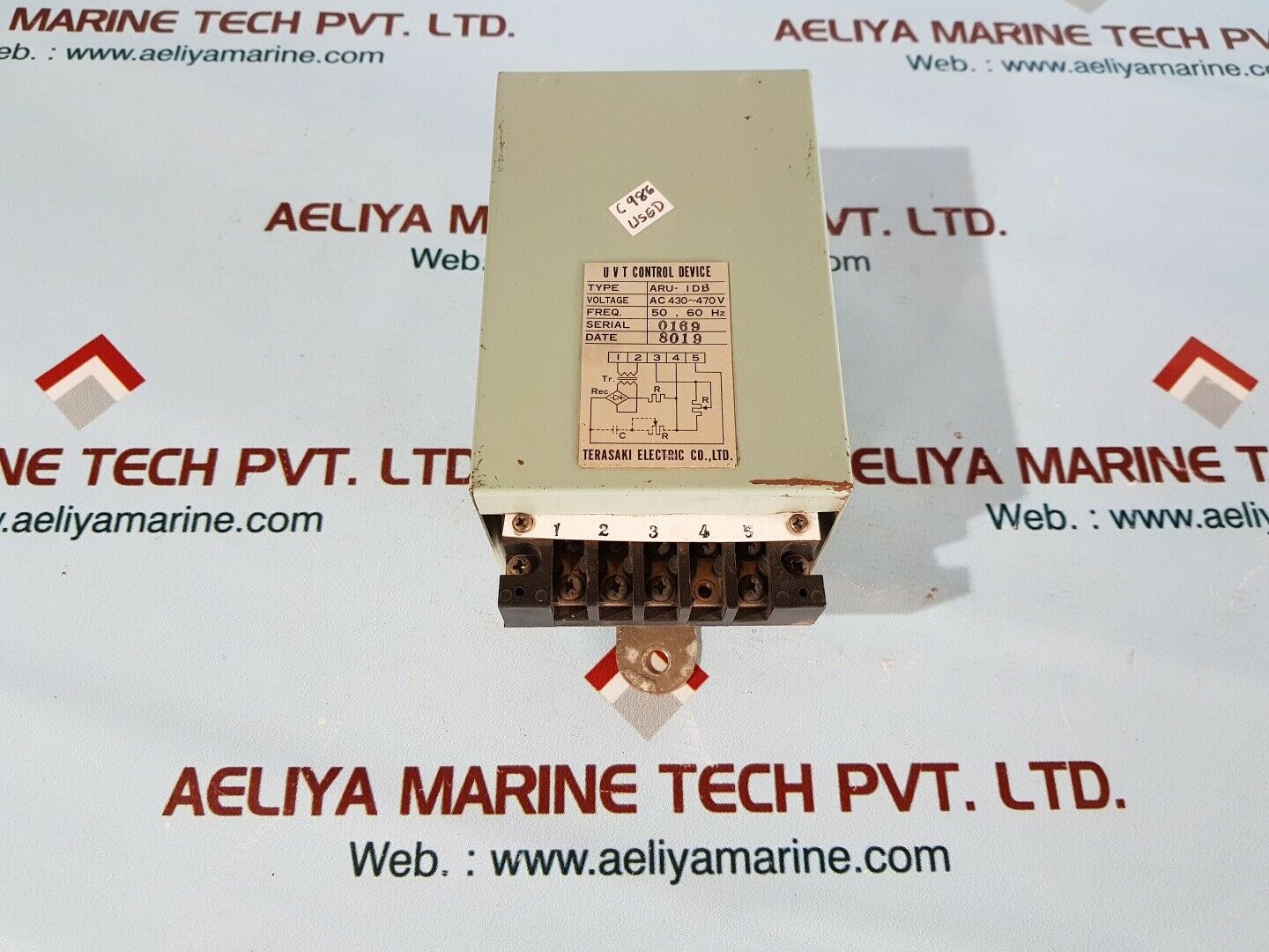 Terasaki aru-Idb uvt control device 430~470v 50,60hz