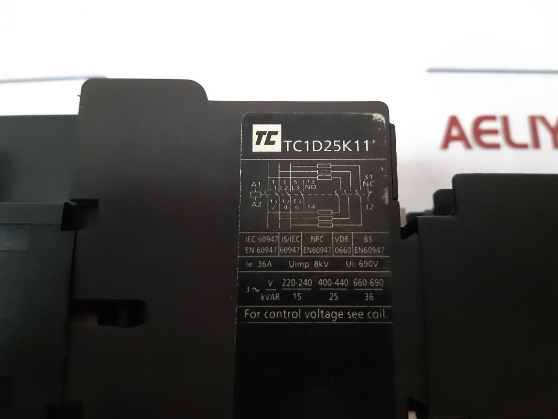 C&S Tc1 D.K Capacitor Tc1D25K11 Switching Connerctor With Box