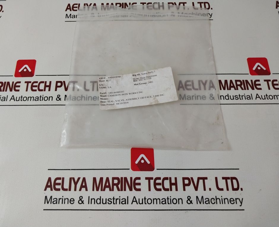 Lot Of 4x Cameron 140146060103 Seal Ring