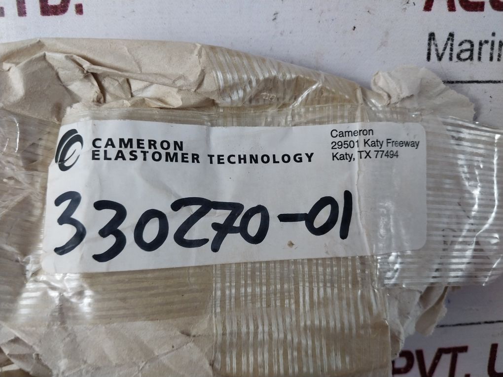 Cameron 330270-01 Retainer Plate