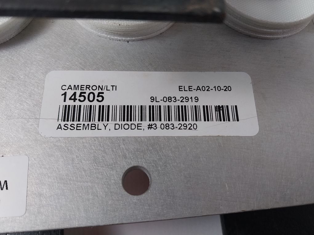 Cameron 9L-083-2919 Diode Assembly