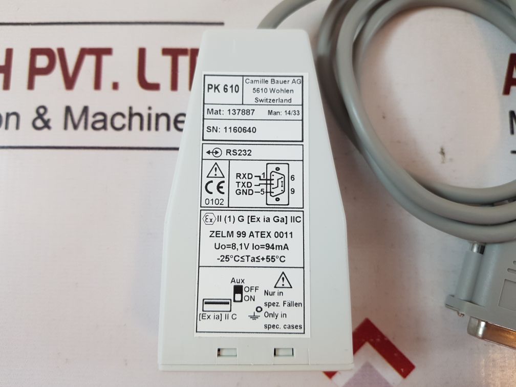 Camille bauer sineax v624 programmable temperature transmitter set