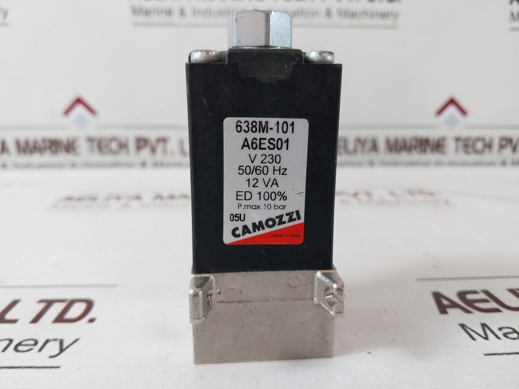 Camozzi 638M-101 A6Es01 Solenoid Valve 12 Va