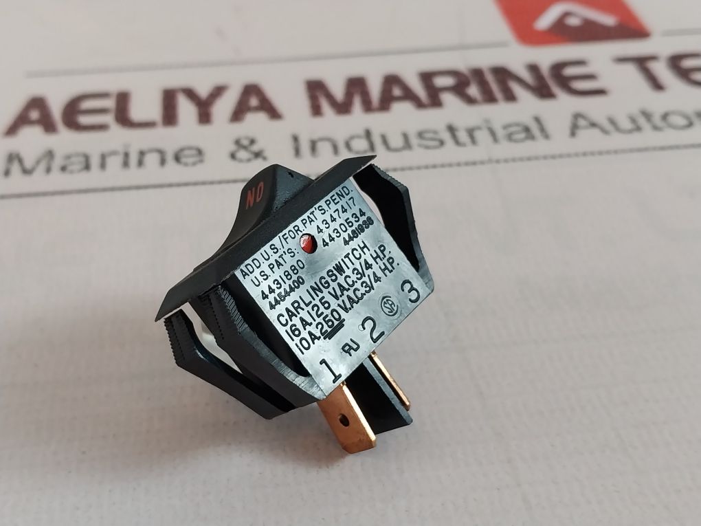 Carling Ra901/911 T85µ Switch Rocker, S.W. Extractor 250V 10A Set