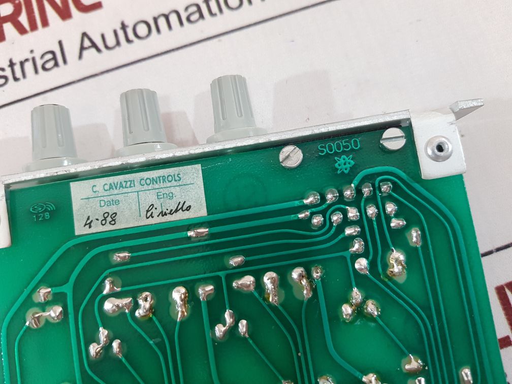 Carlo Gavazzi 364-111-000-y11 Manual Loading Station Card