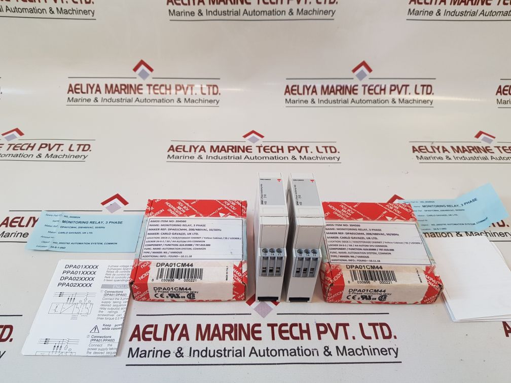 Carlo Gavazzi Dpa01Cm44 3-phase Monitoring Relay