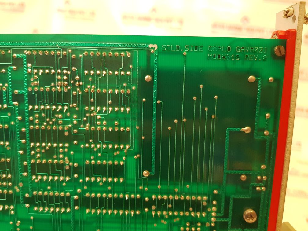 Carlo Gavazzi Mod 6018 Pcb Card Rev: C