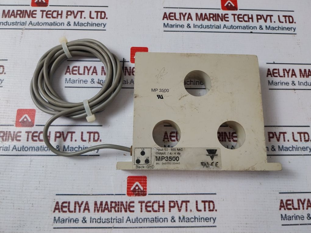 Carlo Gavazzi Mp 3500 Current Transformer 50-500 Aac 0.4-4 Vp