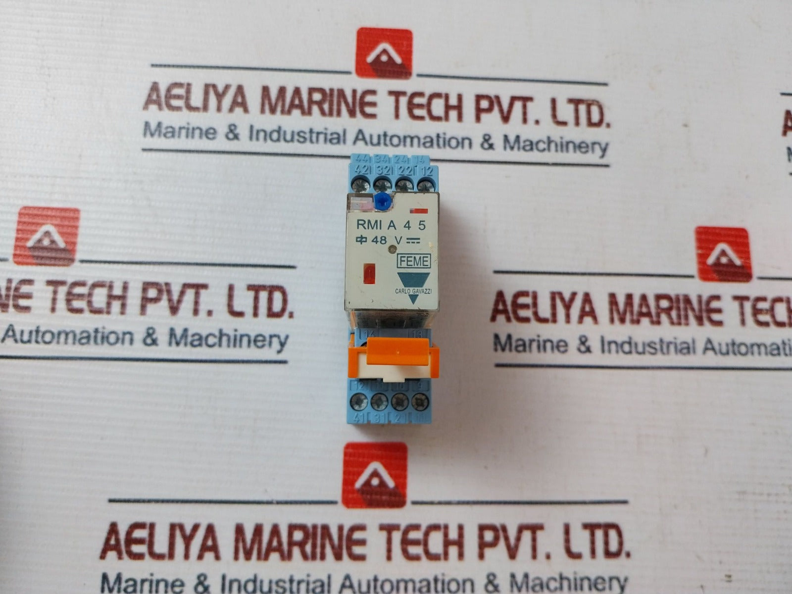 Carlo Gavazzi Rmi A 4 5 Relay With Socket Aeliya Marine Tech