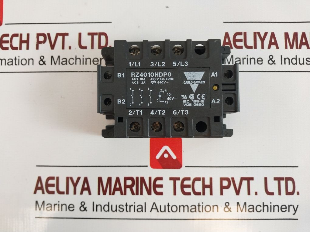 Carlo Gavazzi Rz4010Hdp0 Solid State Relay Block 10A 400V