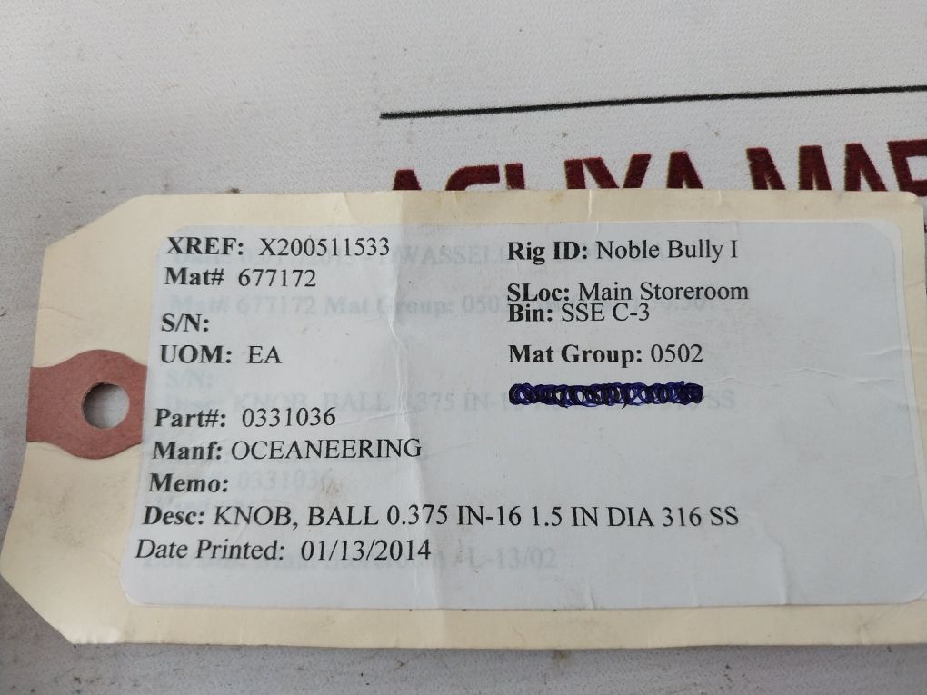 Lot Of 5X Carr Lane 652Sbks Knob Ball