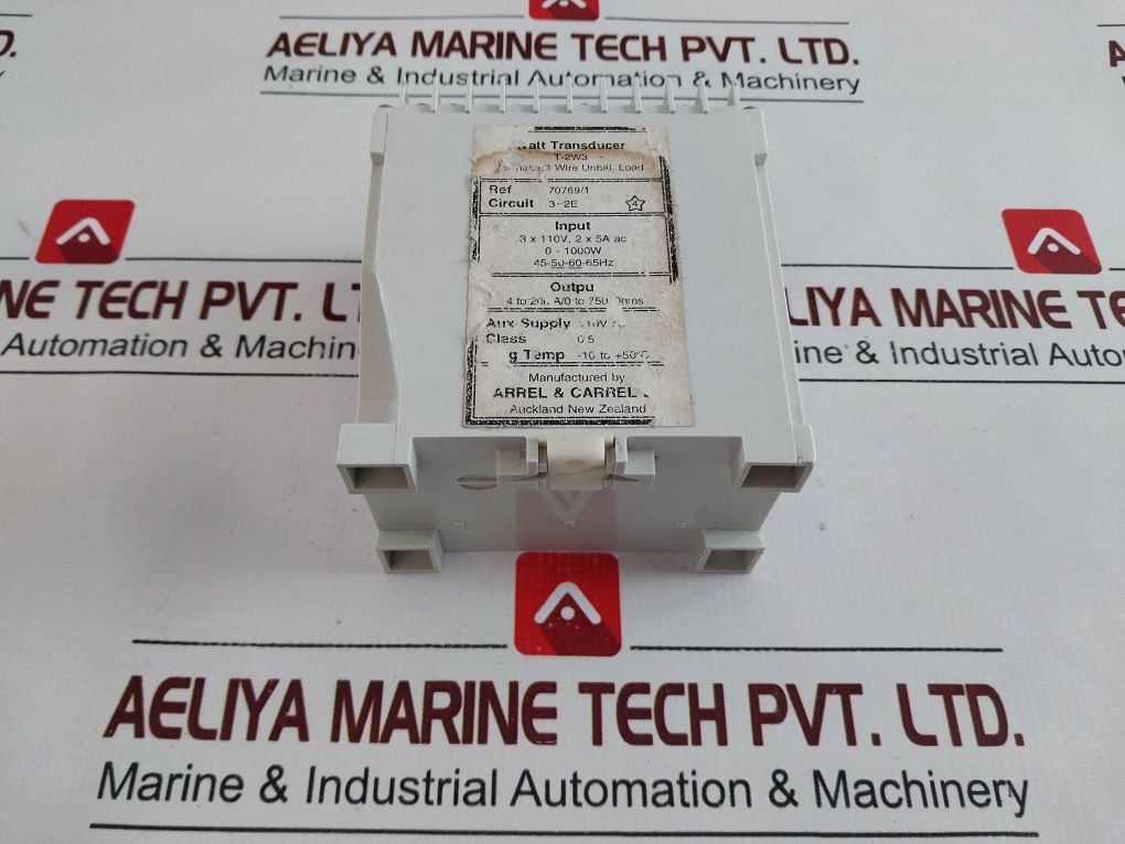 Carrel & Carrel T-2W3 Watt Transducer