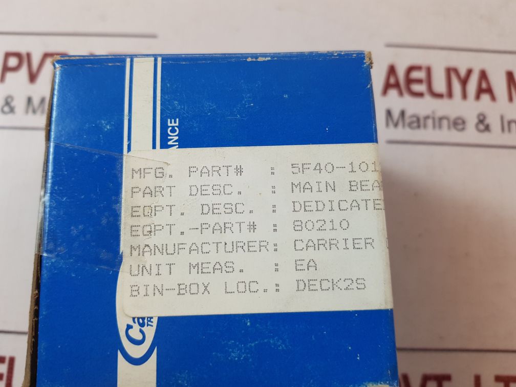 Carrier 5F40-1012 Compressor Seal End Main Bushing