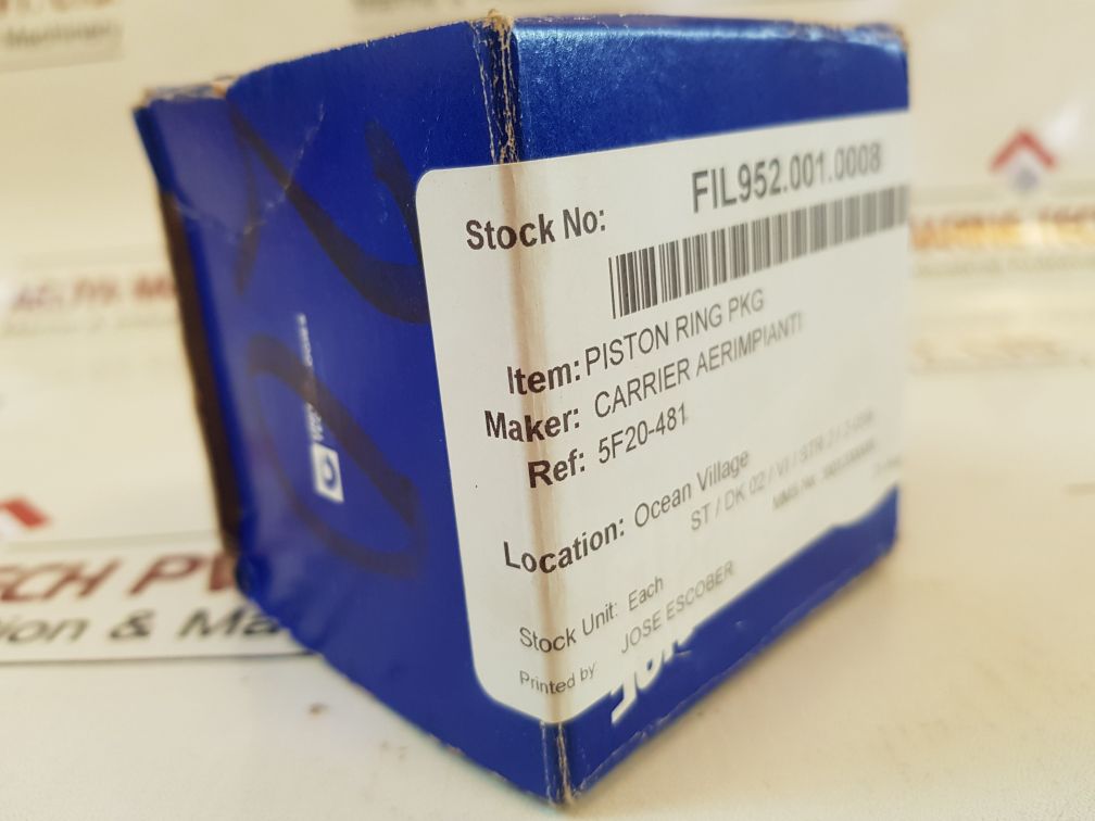 Carrier Transicold 17-10523-04 Piston Ring Set