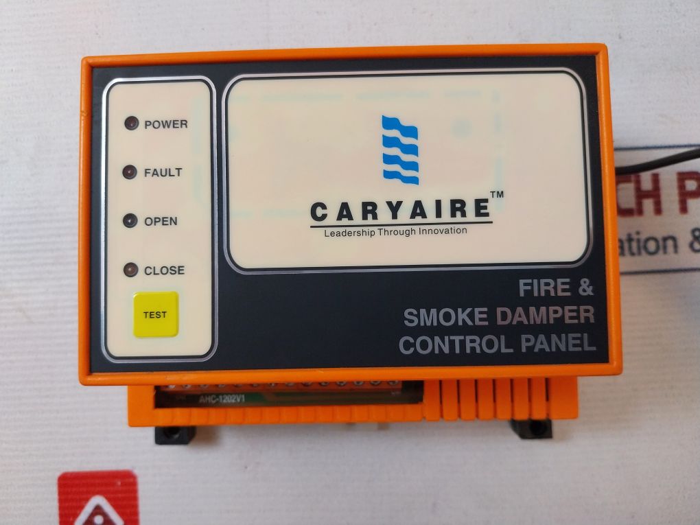 Caryaire Ahc-1202V1 Fire & Smoke Damper Control Panel 24V