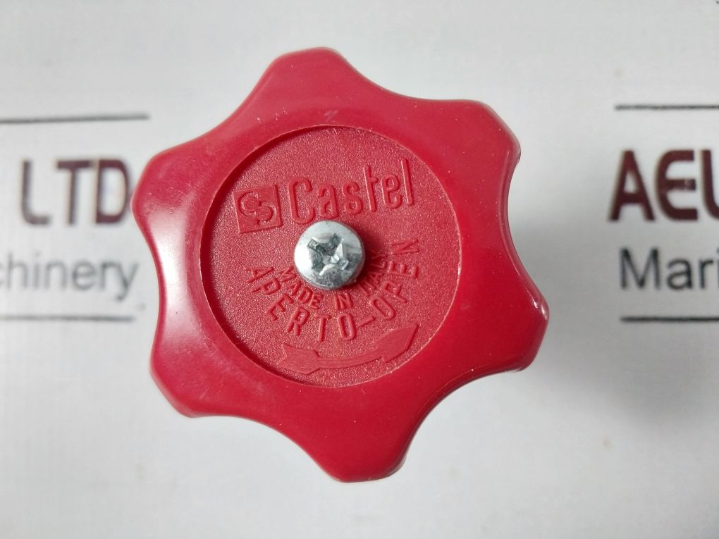 Castel 6210/2 1/4" Flare Hand Valve