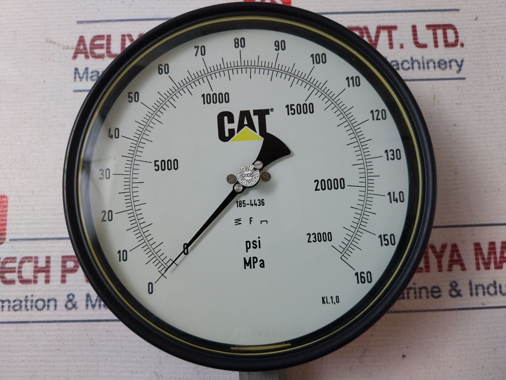 Caterpillar 185-4436 Pressure Gauge For Tensioner Pump 0-160 Mpa