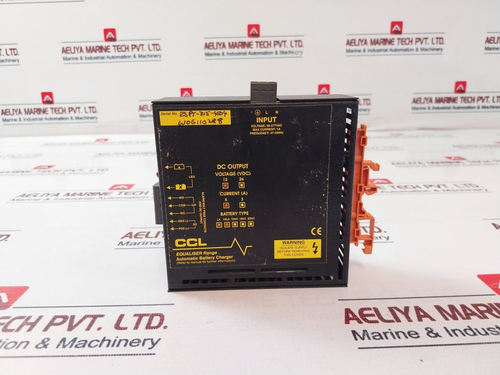 Ccl Equaliser Range Automatic Battery Charger 95-277 Vac 6A