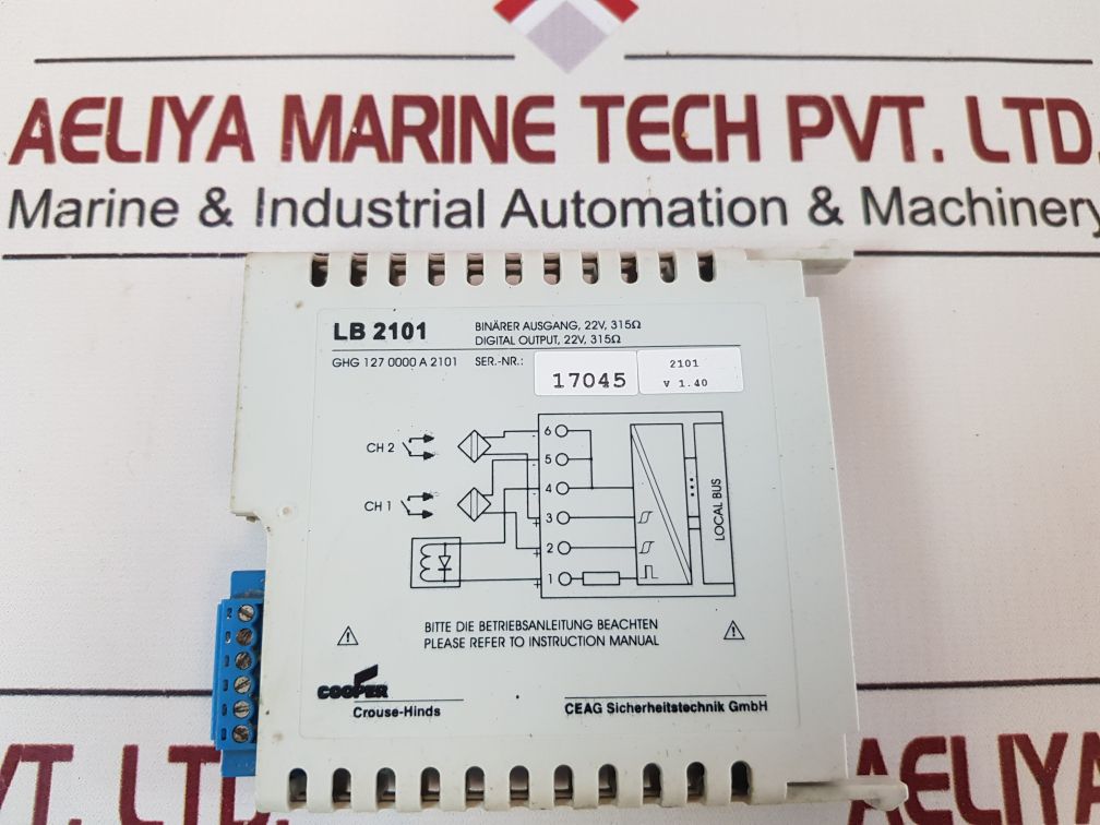 Ceag Lb 2101 Digital Output Module