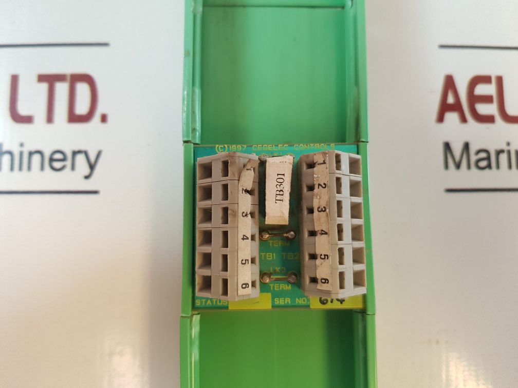 Cegelec Controls Mae97-03 Terminal Module
