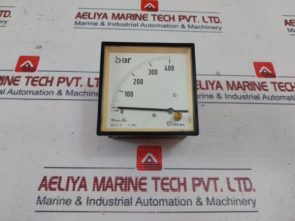 Celsa 0-400 Bar Meter