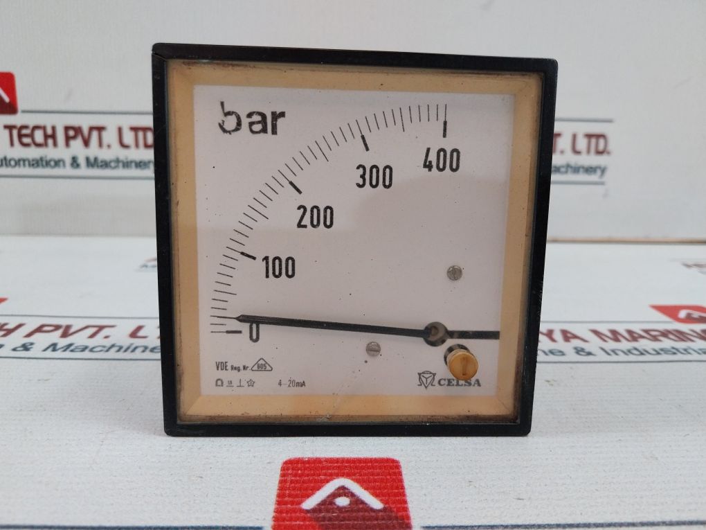 Celsa 0-400 Bar Meter