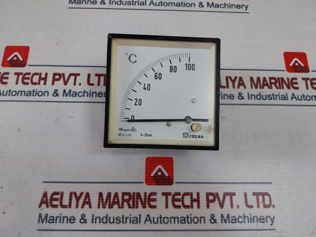 Celsa 4-20 Ma Analog Meter 0-100°C