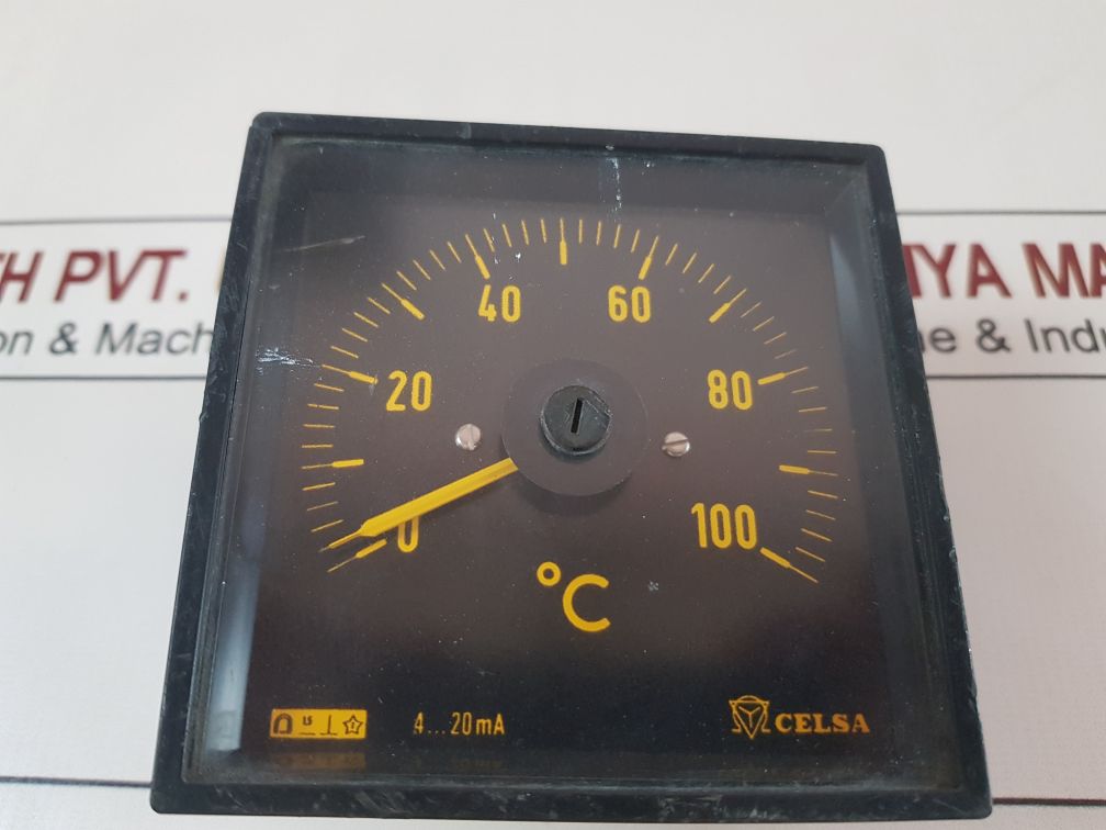 Celsa 7E13 Analog Meter 0 To 100°C