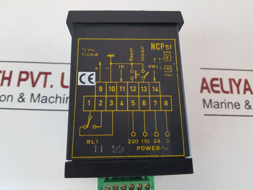 Cet Ncp 51 Electronic Counter