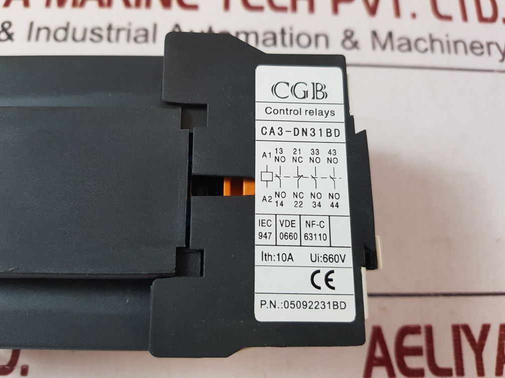 Telemecanique/cgb ca3-dn31bd control relay