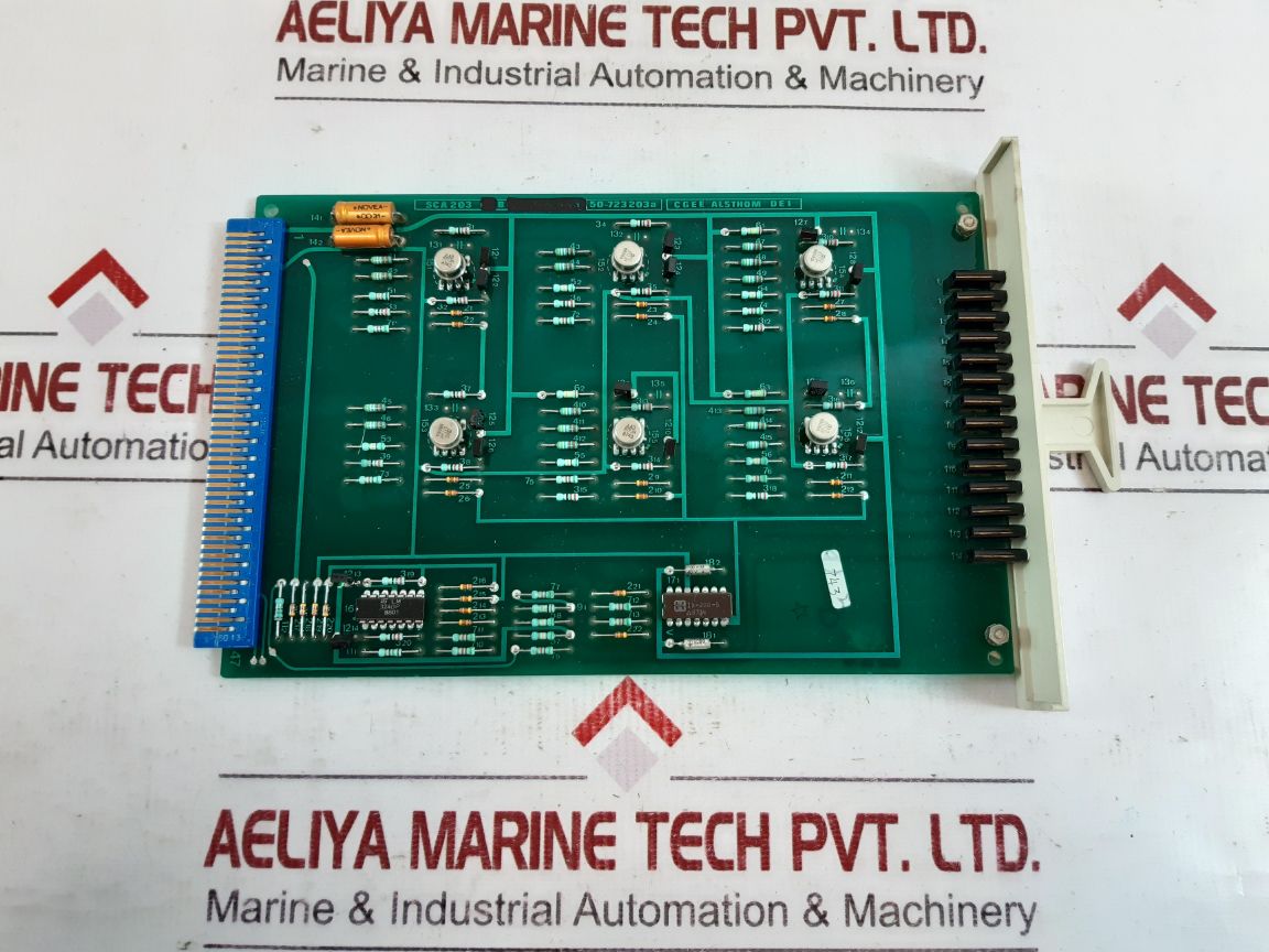 Cgee Alsthom Dei 50-723203A Card Sca 203B