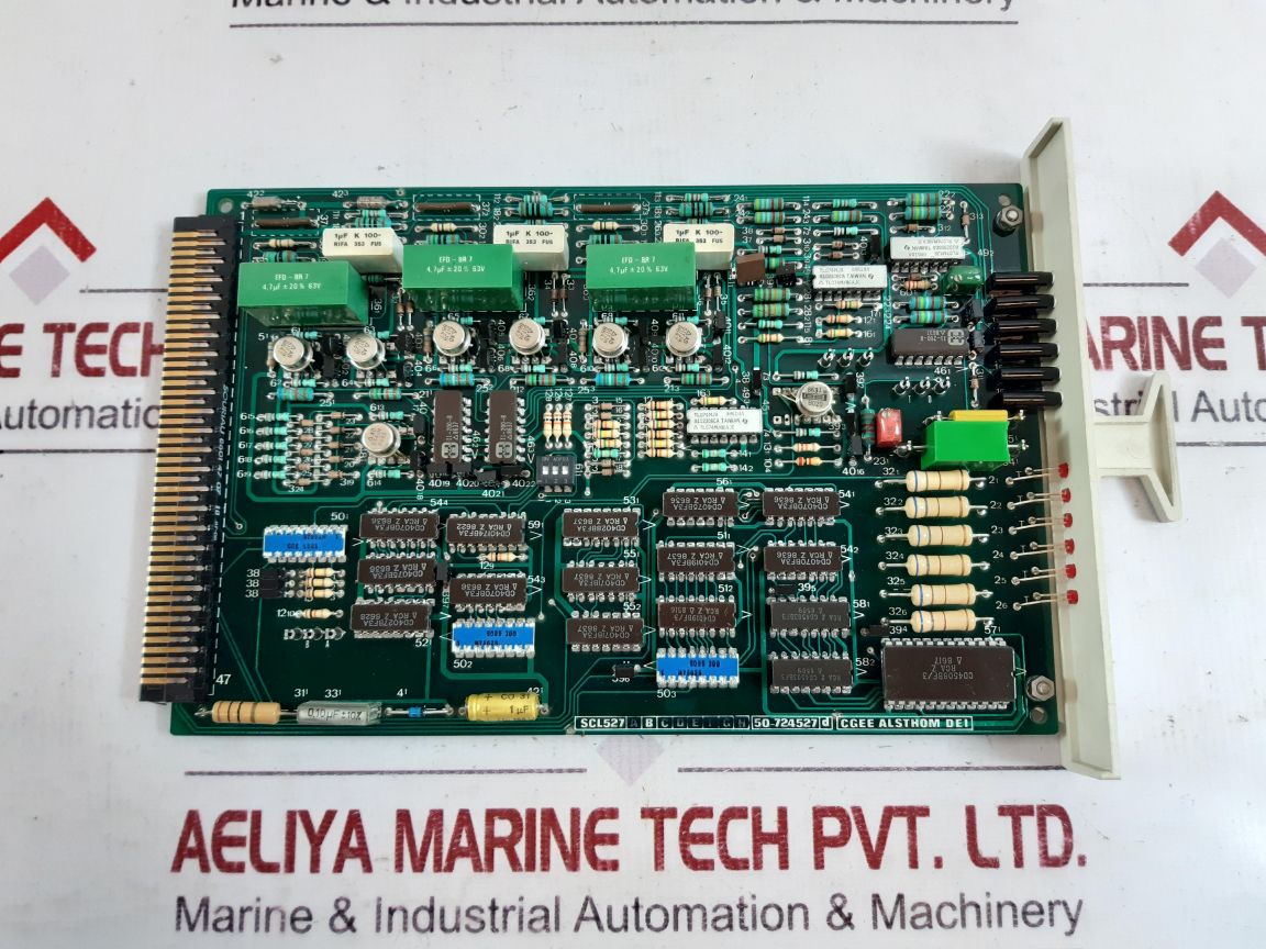 Cgee Alsthom Dei 50-724527 D Card Scl 527B